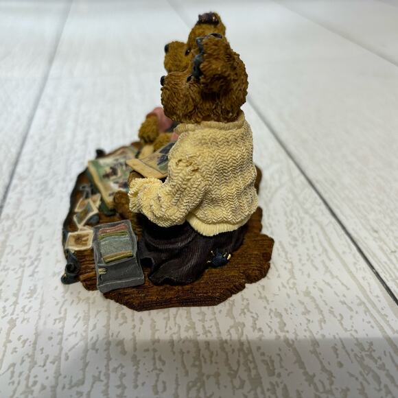The Boyds Collection Vintage Jen and Michelle Scrapbook Friends Figurine - Picture 9 of 10